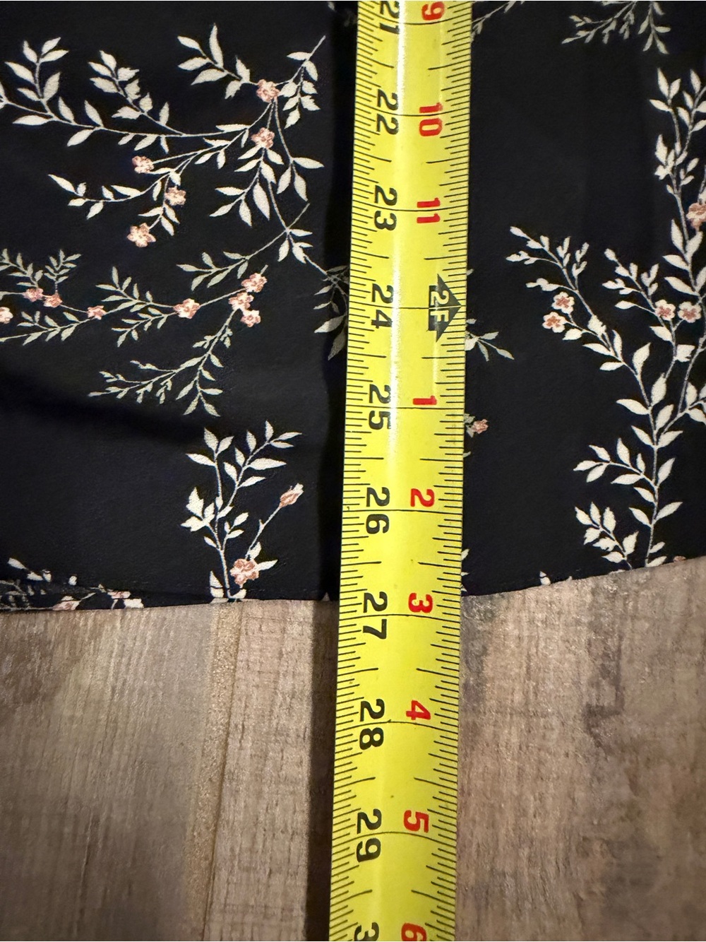 Mustard Seed Black Floral Tie-Front Mini Dress - Picture 10 of 10